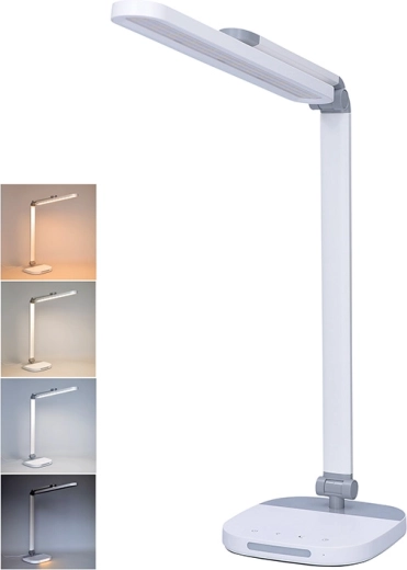 Solight LED stmívatelná stolní lampička s nočním světélkem 10 W