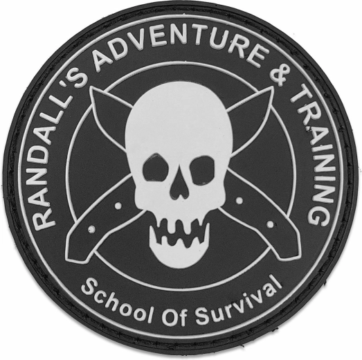 Gumová nášivka ESEE RAT-PATCH 3D, průměr 6,35 cm