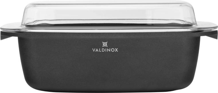 VALDINOX Expert obdélníková brytfanna s víkem 32 × 21 cm