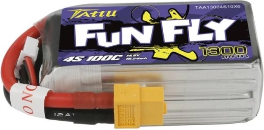 Baterie pro kvadrokoptéry Tattu Fun Fly 1300mAh 4S 100C