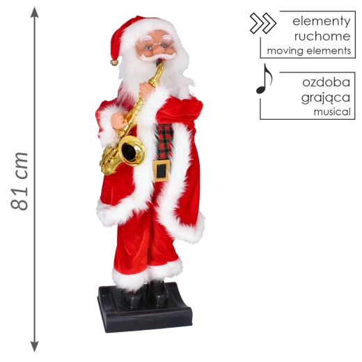 Velikost 81 cm pro lepší viditelnost