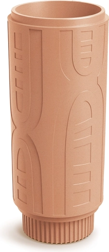 Květináč Folka Round High terakota 40 cm