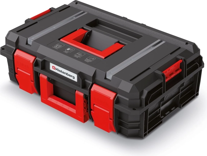 Kufr na nářadí X-BLOCK TECH, 546 × 380 × 194 mm, černý