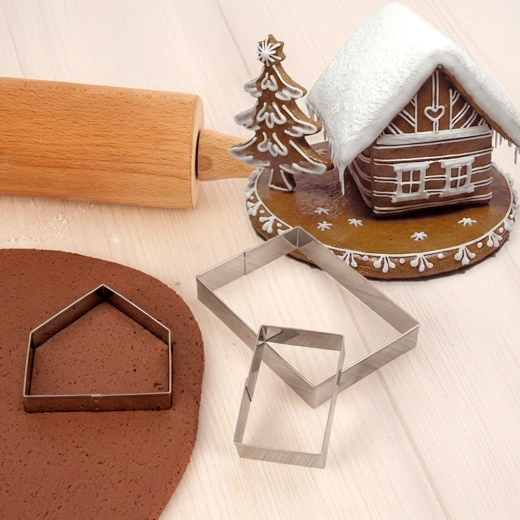 Kompletní sada pro perníkový domeček 3D