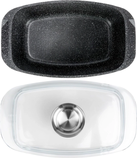 Nepřilnavý granitový povrch pro vaření s minimem tuku