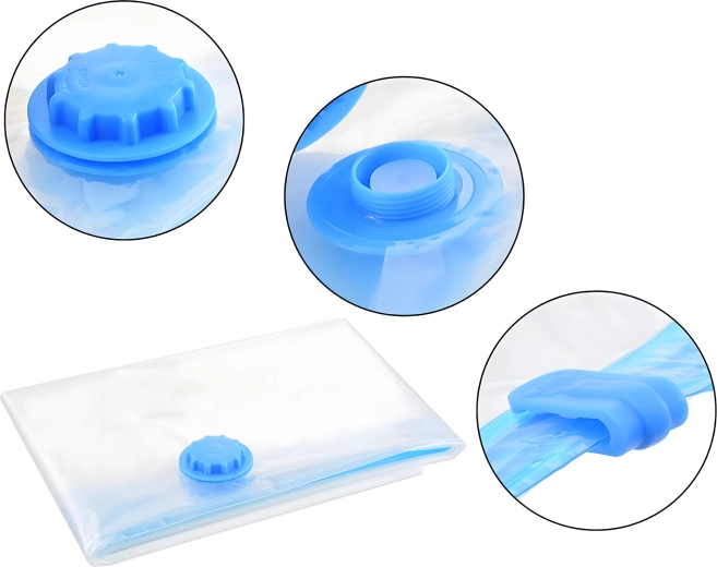 Dvojitý zip a vzduchotěsný ventil