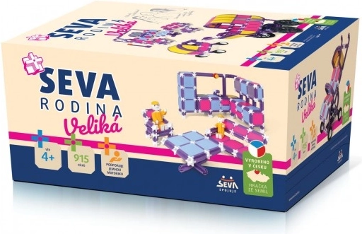 Seva Rodina veliká stavebnice 915 dílků