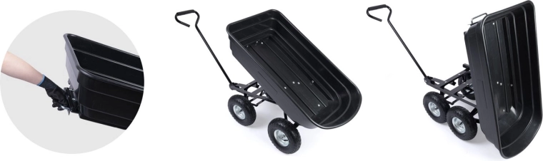 Vyklápěcí korba pro rychlé vysypání