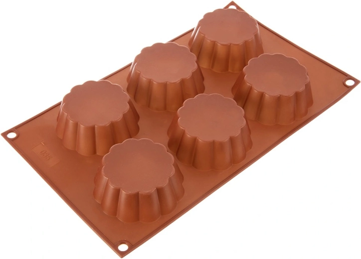 6 květinových tvarů pro jednotné porce