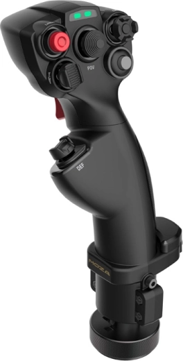 Moza Racing MHG flightstick – řídicí páka pro letecké simulátory