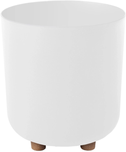 Květináč Sofia bílý LAMELA 24 cm