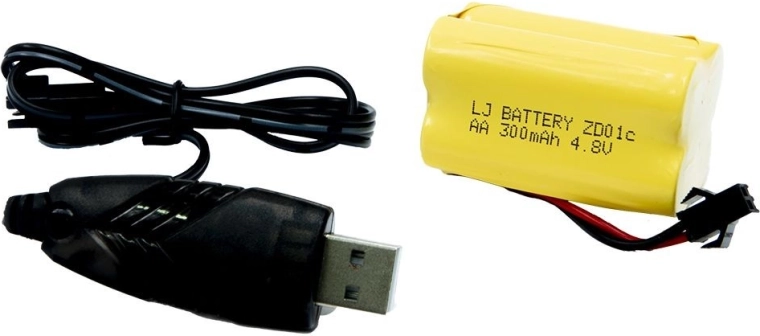 Akumulátor a USB nabíjení
