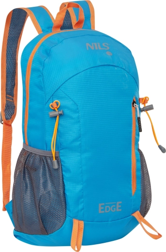 lehce skladný turistický batoh 22 l NILS Camp Edge světle modrý