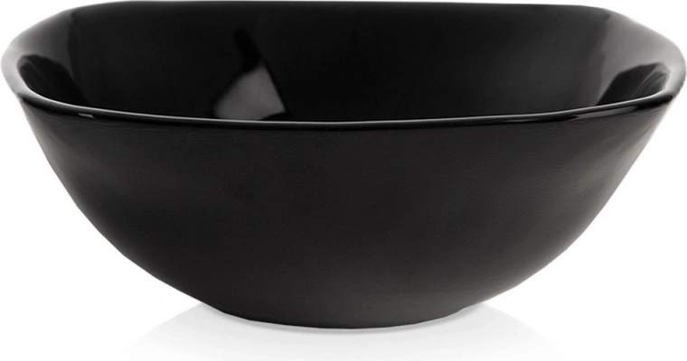 Skleněná miska LUNA 190 ml černá 11,5 cm