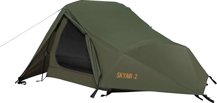 Lehký turistický stan NILS Camp Skyair 2 pro 2 osoby – zelený