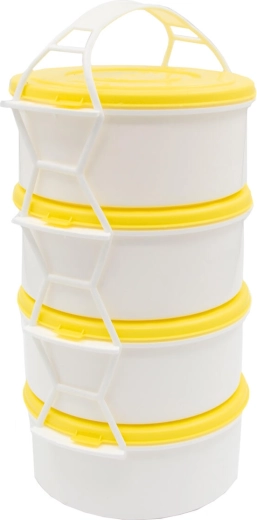 Jídlonosič 4x1 l – vícepatrový plastový box na jídlo