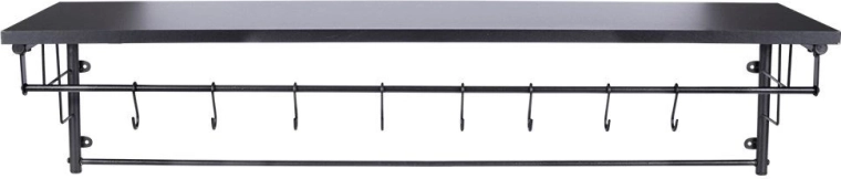 Pevná kovová konstrukce a odolná police