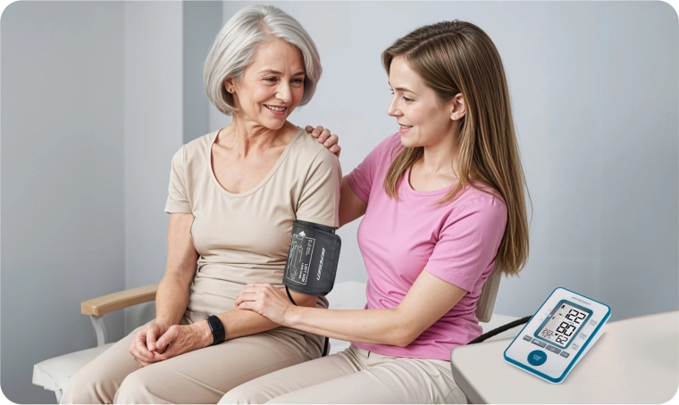 Paměť 120 měření a rozdělení do 4 skupin