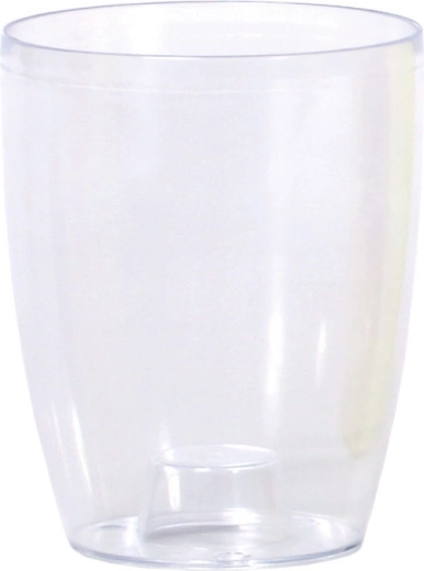 Květináč COUBI Orchid 16 cm transparentně bílý