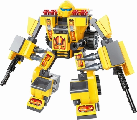 Pohyblivý mecha pro akční scénáře