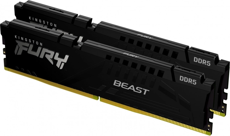 Kingston FURY Beast DDR5 32 GB (2×16 GB) 5600 MHz CL36, černá, AMD EXPO