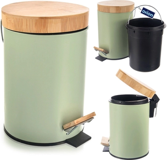 Stylový kov a přírodní bambus