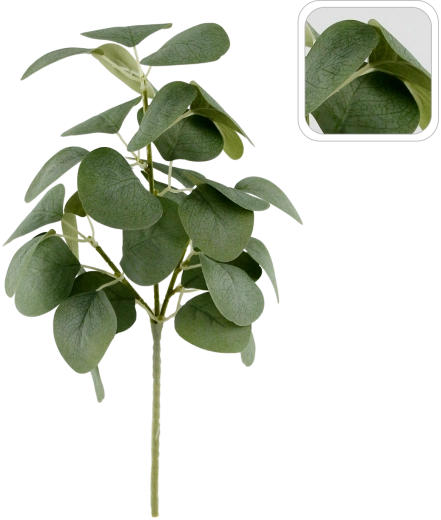Umělá větvička eukalyptu 33 cm