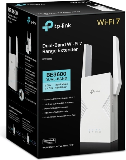 Výkonné dvoupásmové Wi‑Fi 7