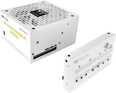 Thermaltake Dockpower FI 850W Gold modulární zdroj ATX 3.1 Gen5 Snow