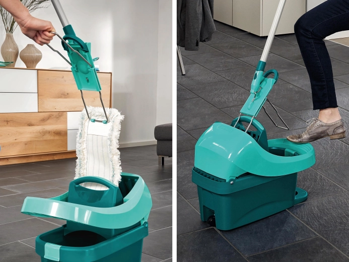 Hygienické ždímání bez kontaktu s vodou