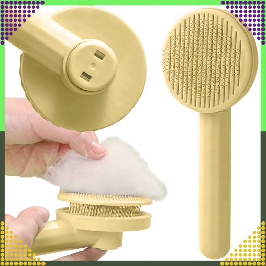 Jedním stiskem čistý – tlačítko pro uvolnění chlupů