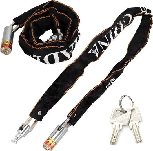 Robustní ocelový řetěz s ochranným návlekem