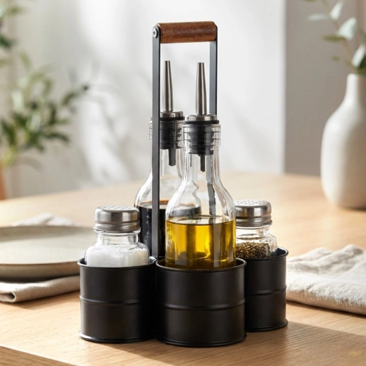 Pořádek díky kovovému stojanu