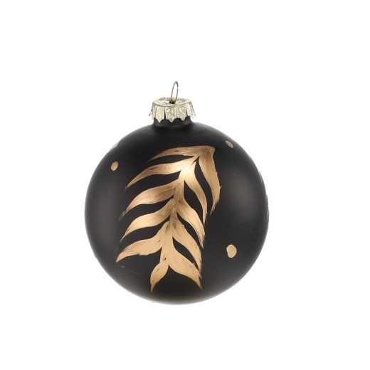 Matná elegance se zlatým dekorem