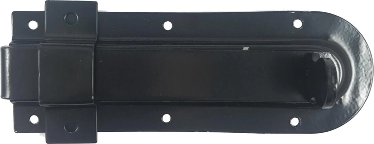 Zástrč branky AGS 160 mm černá na vrátka a králíkárny