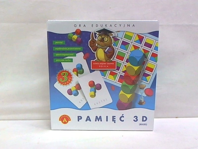 Pamięć 3D maxi – sada prostorových her