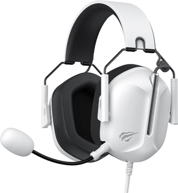 Herní headset HAVIT H2033D, bílo‑černý