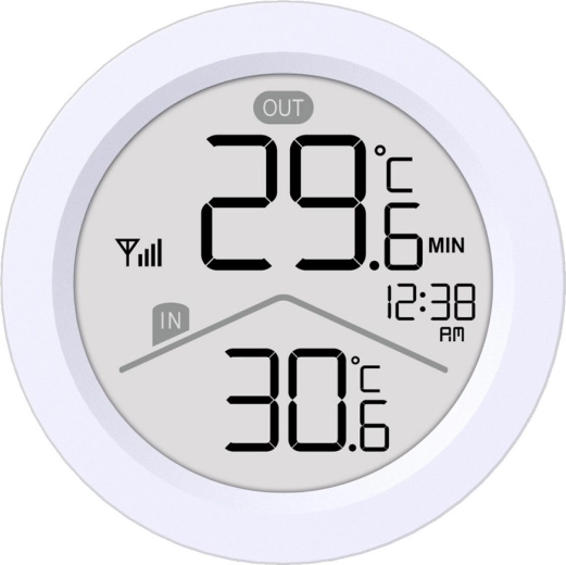 Současné měření teploty uvnitř i venku