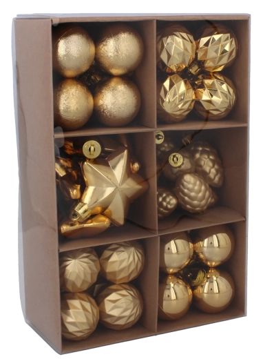 Různé tvary a povrchy pro jiskru a hloubku