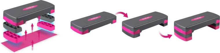 Nastavitelná výška ve 3 stupních