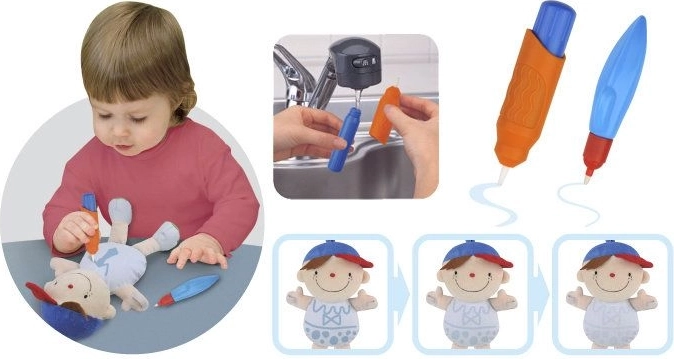 Kreslení vodou bez nepořádku