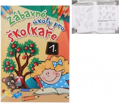 Pracovní sešit Zábavné úkoly pro předškoláky A4