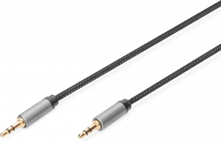 Audio kabel MiniJack 3.5mm nylon 3m