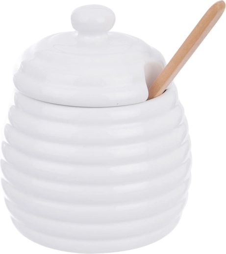 Pohodlné servírování s víčkem a lžičkou