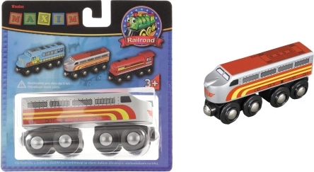 Maxim lokomotiva Santa Fe dřevěná vláčkodráha