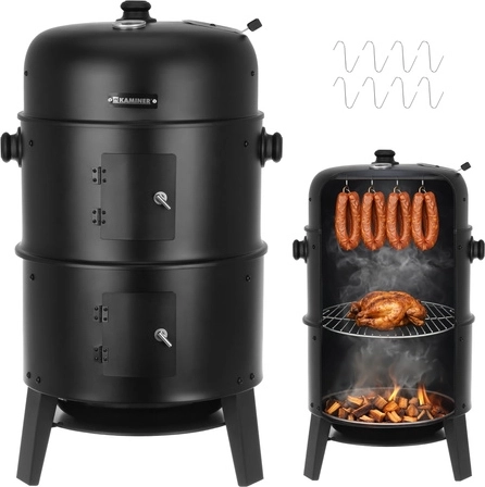 3v1: grilování, uzení i ohniště v jednom