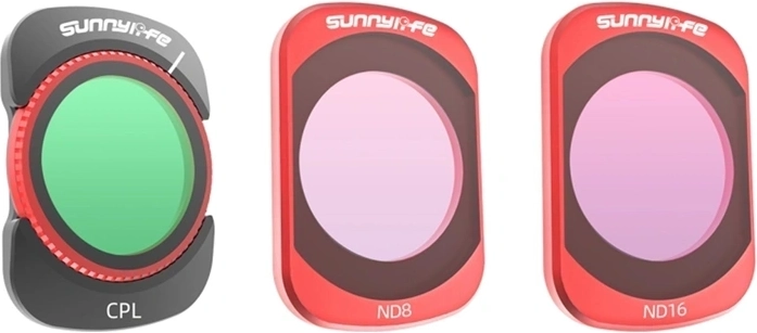 Sada filtrů Sunnylife CPL + ND8 + ND16 pro DJI Osmo Pocket 3/4