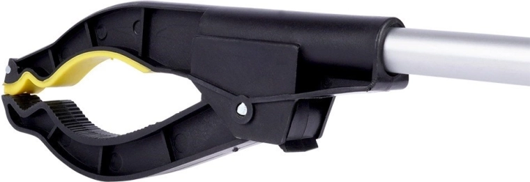 Jistý úchop díky gumovým a vroubkovaným čelistem