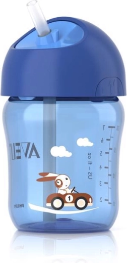 Hygienické brčko na cesty díky šroubovacímu víčku