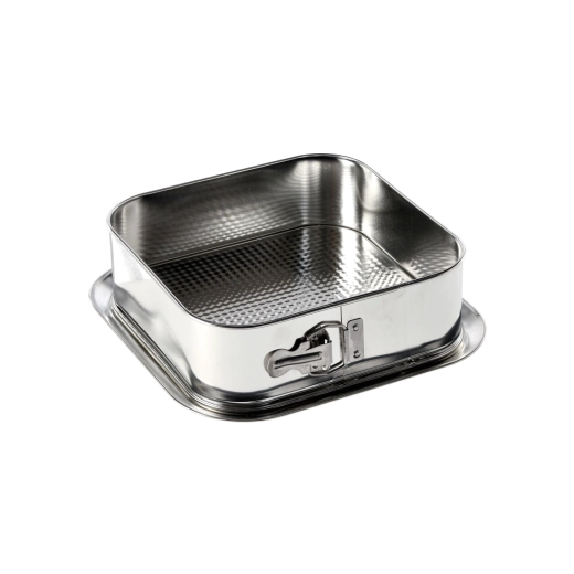 Čtvercová dortová forma 24 × 24 cm s odnímatelným dnem